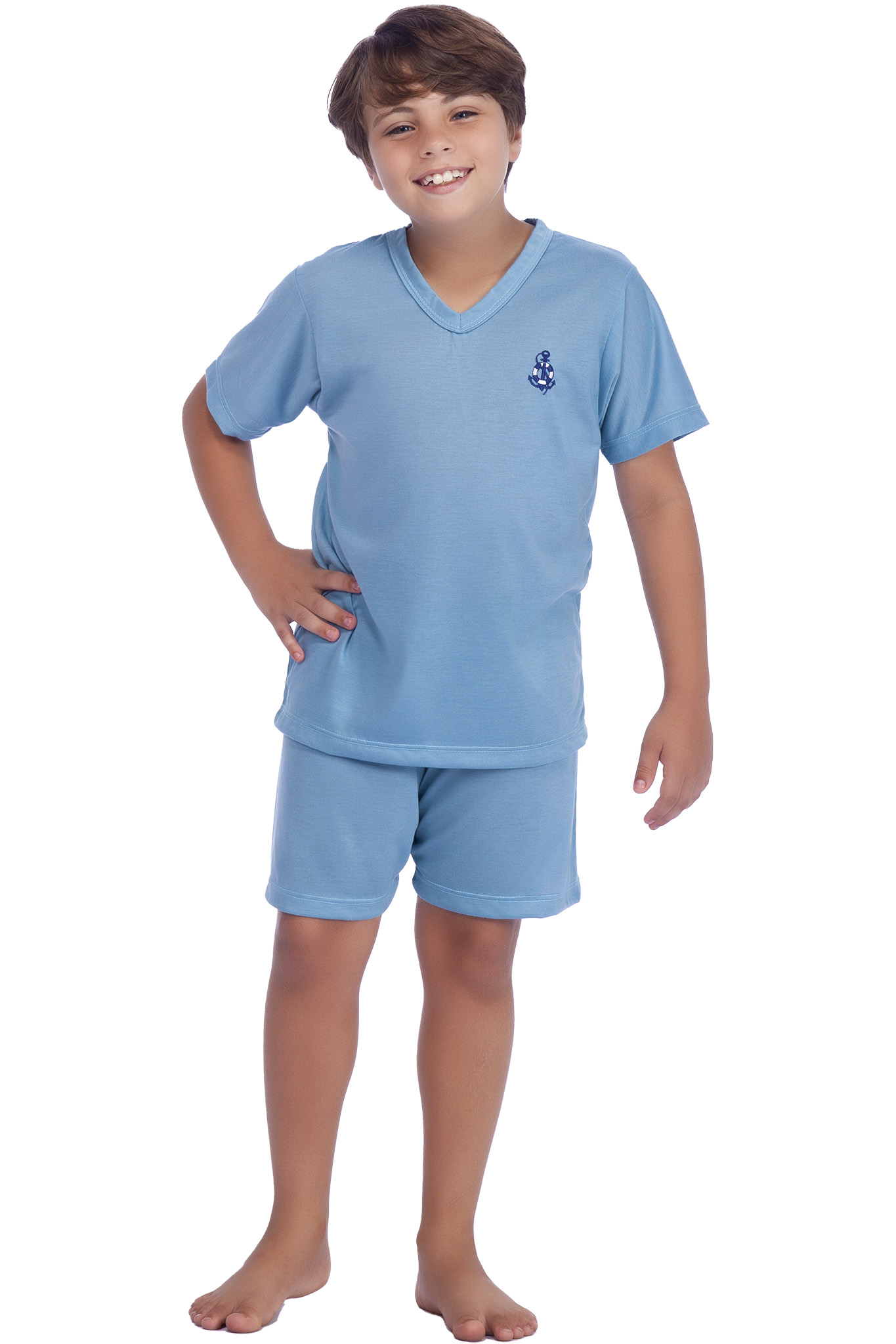Pijama Meia Manga Infantil