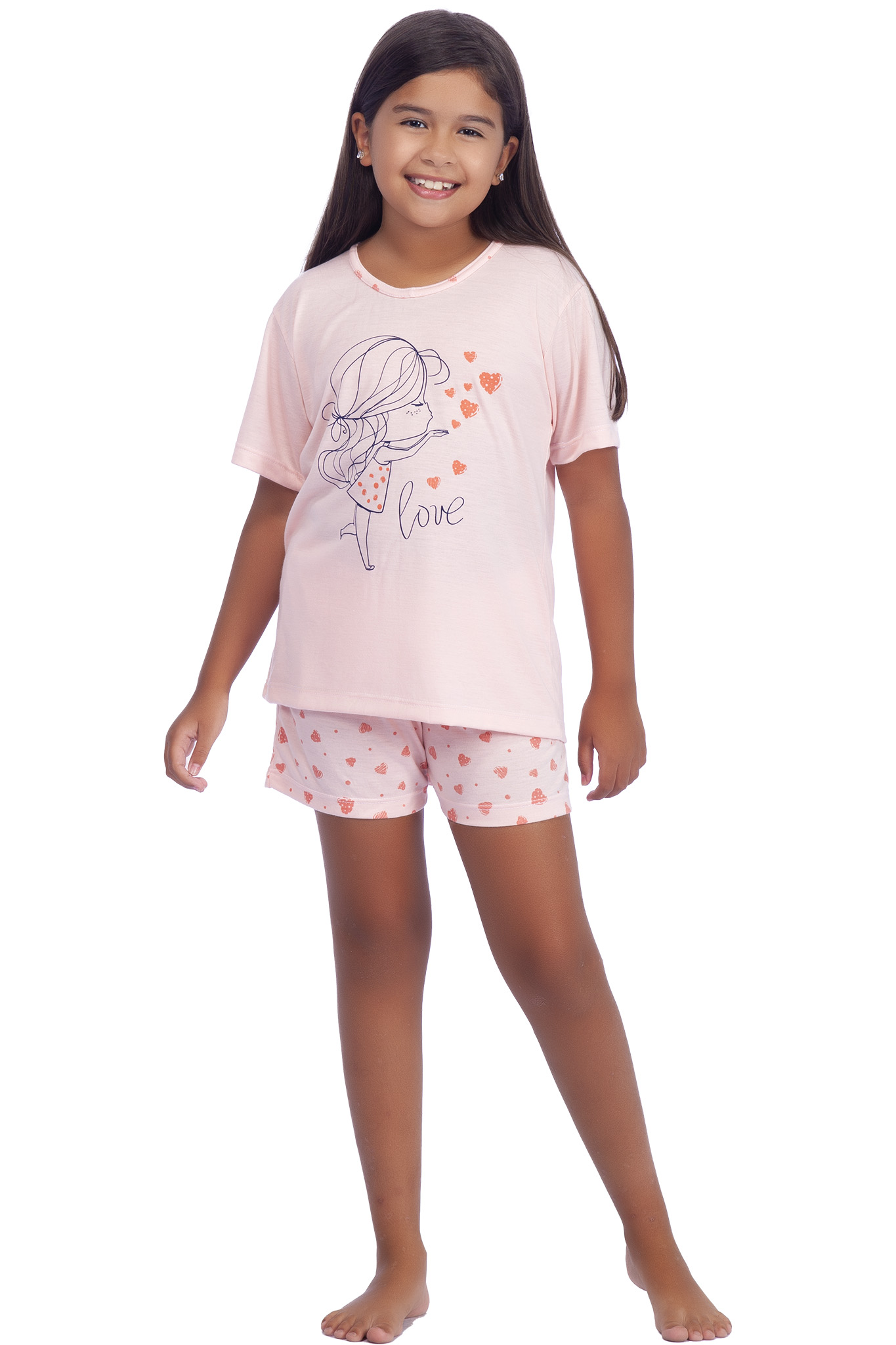 Pijama Meia Manga Infantil