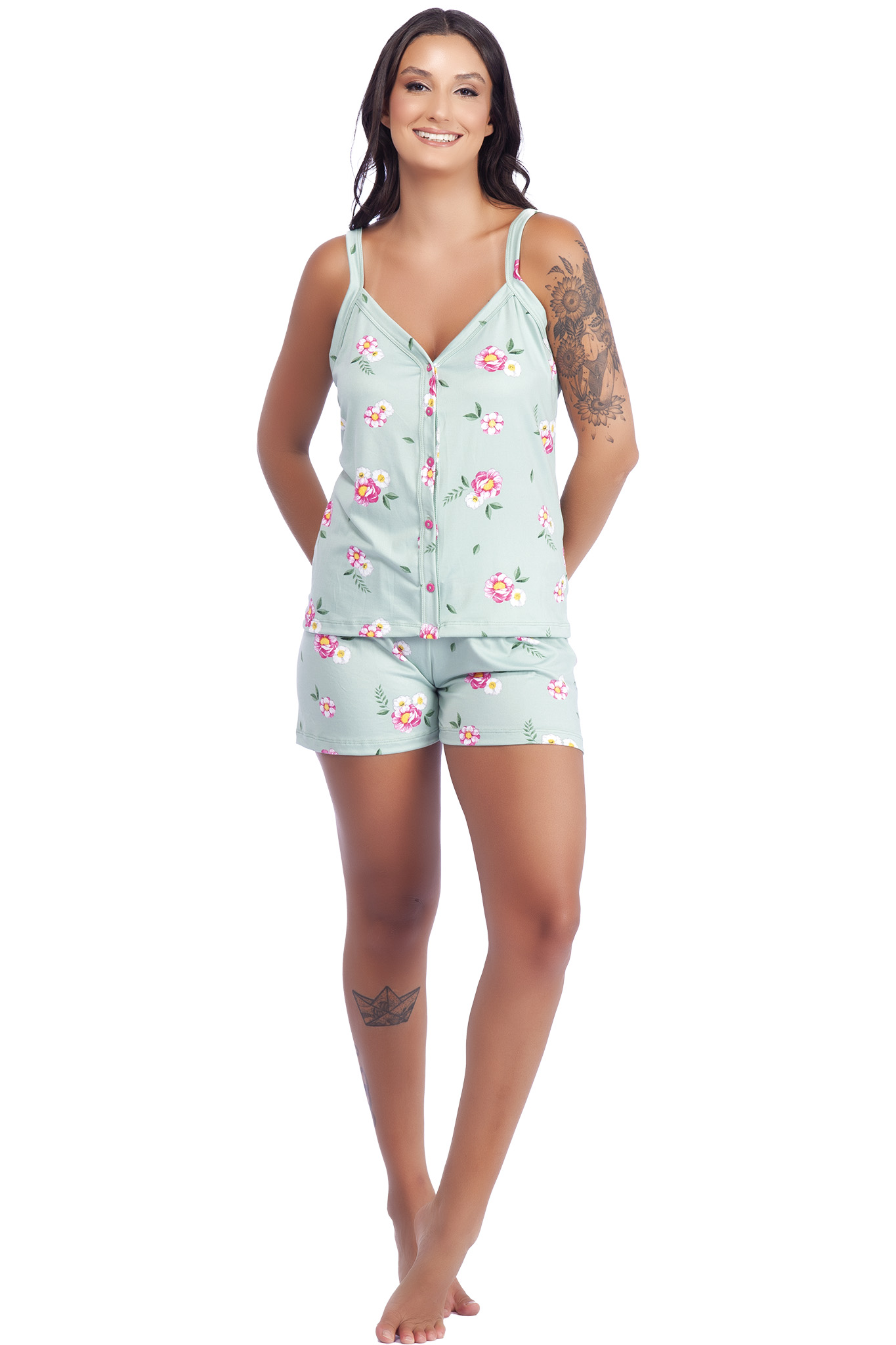 Shortdoll Alça Aberto