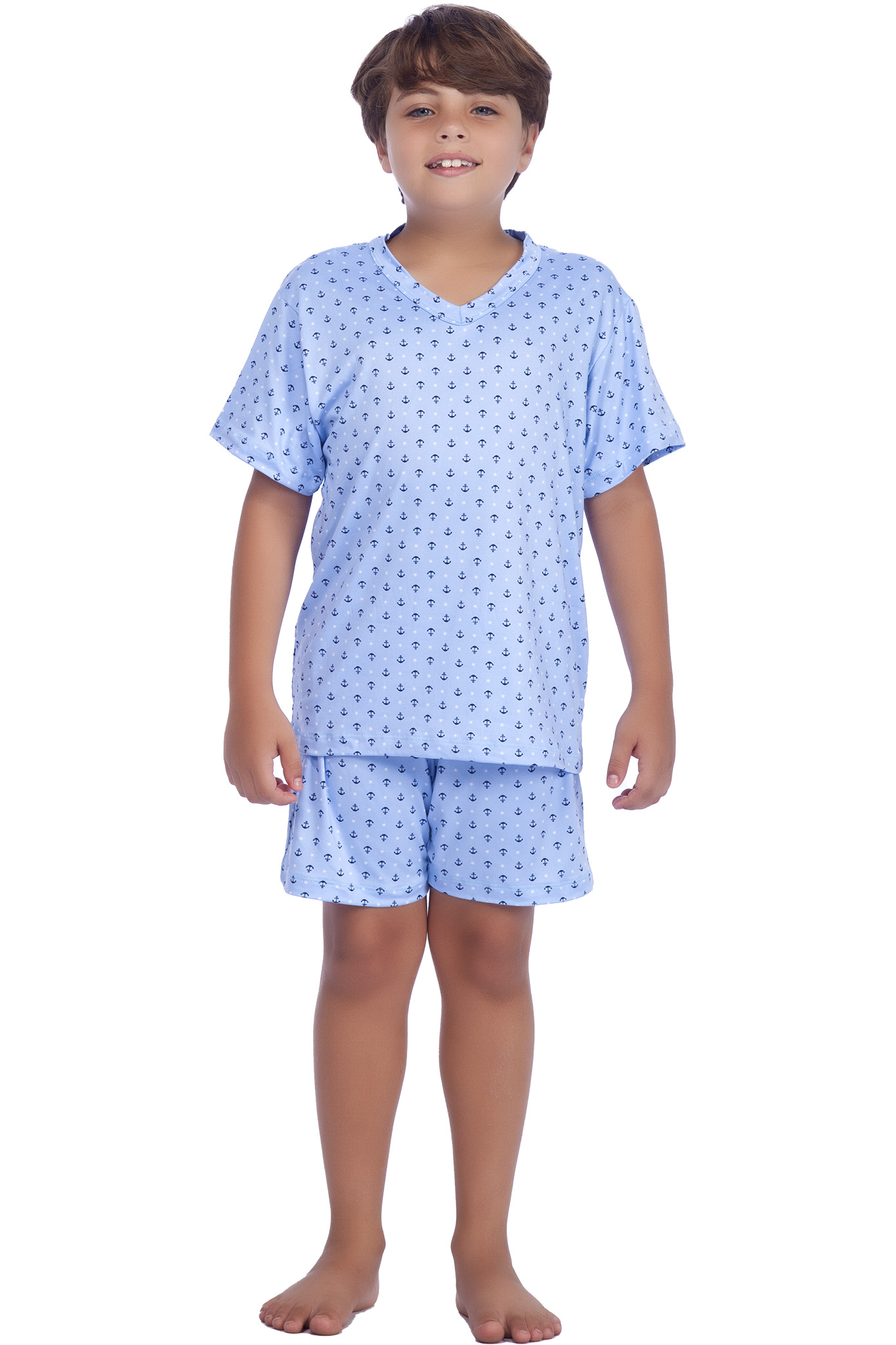 Pijama Meia Manga Infantil