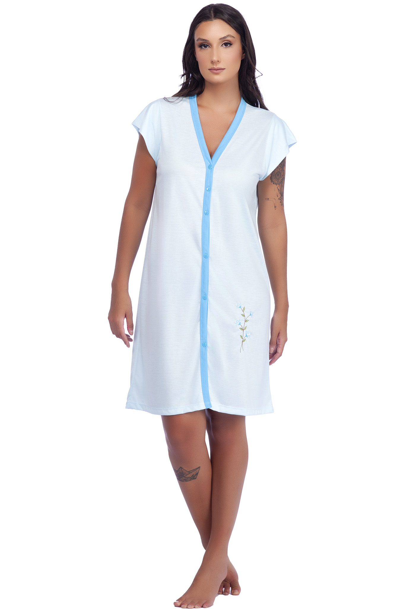 Camisola Manga Japonesa Aberto